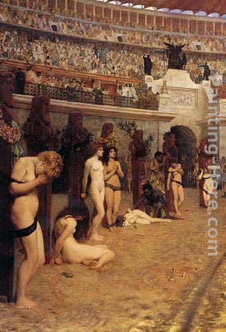 Faithful Unto Death painting - Herbert Gustave Schmalz Faithful Unto Death art painting